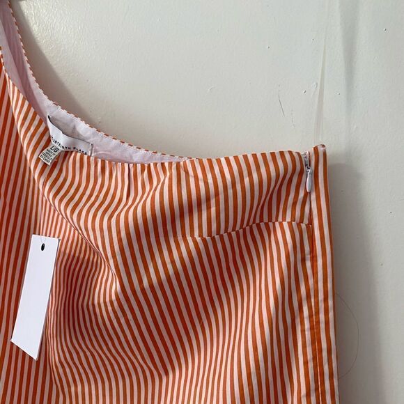 Fourteenth Place Strip One-Shoulder Dress - Picture 7 of 7